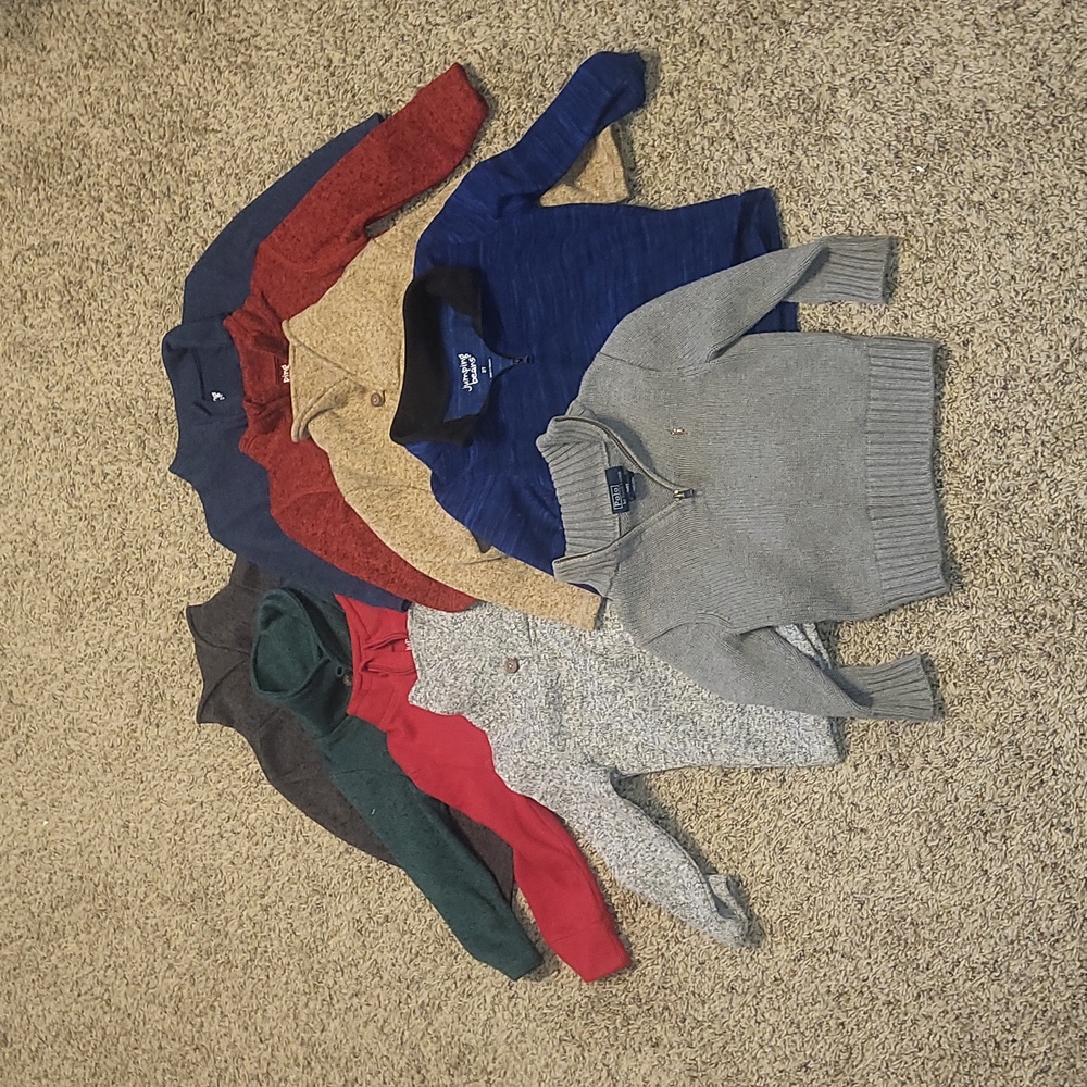 Toddler Boy Sweatshirt/Pullover Bundle